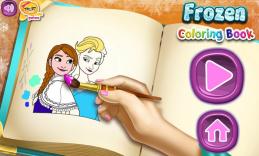 Kraina Lodu - kolorowanki