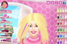 Fryzura Barbie