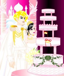 Tort dla młodej pary