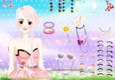 Różowowłosa klientka