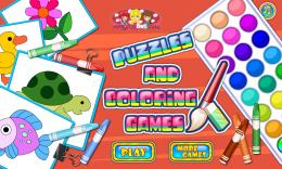 Puzzle i kolorowanki