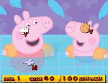 Świnka Peppa - Spadające literki