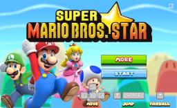 Super Mario Bros Star