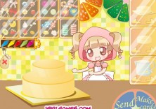 Dekoracja urodzinowego tortu