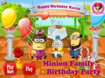 Minionki - Urodziny Kevina