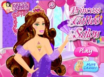 Salon tatuażu księżniczki