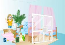 Błękitny apartament