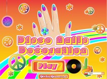 Dyskotekowe paznokcie