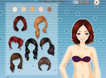 Makijaż z szalikiem