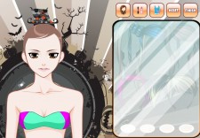 Makijaż emo nastolatki