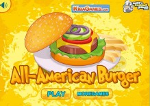 Amerykański hamburger