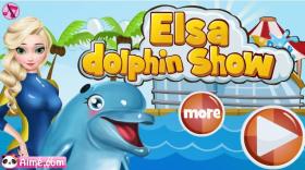 Elsa - trener delfinów