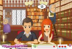 Pocałunki w bibliotece