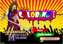 Malowanka Hannah Montana