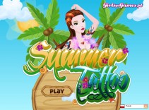 Wakacyjny makeup + tatuaż