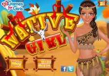 Indiańska dziewczyna