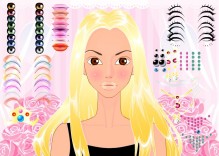 Malujemy blondyneczkę