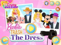 Barbie niszczy sukienki
