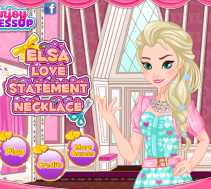 Słodki naszyjnik Elsy