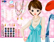 Początkująca modelka