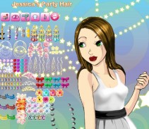 Fryzura na imprezę Jessici