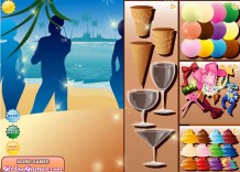 Plażowe desery lodowe