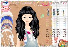 Make up hebanowowłosej