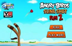 Angry Birds - Zabawa procą