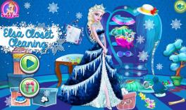 Elsa - porządki w pokoju