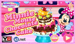 Czekoladowe ciasto Minnie