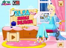 Elsa - zaprojektuj buty