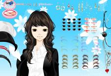 Makijaż klasyczny, kolorowy