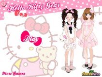 Ubieranka z Hello Kitty