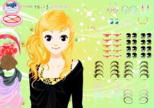 Makijaż złotowłosej