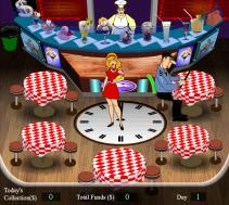 Kelnerka w deserowni