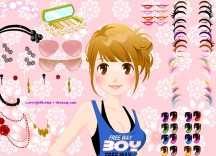 Make up na letni wieczór