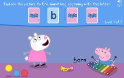 Świnka Peppa - Uczymy się literek