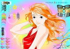 Makijaż złotowłosej