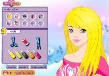 Metamorfoza blond dziewczyny