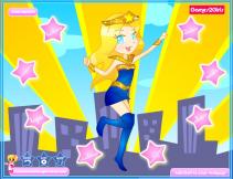 Makijaż granatowowłosej