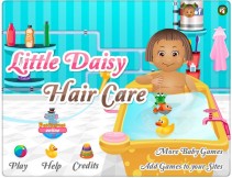 Włosy małej Daisy