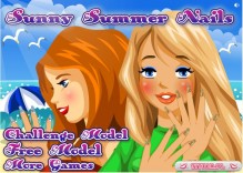 Paznokcie na koniec wakacji