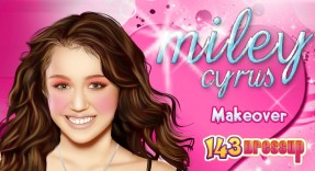 Makijaż Miley Cyrus