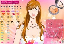 Makijaż młodej damy