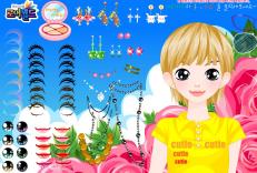 Pomaluj ciemnowłosą nastolatkę