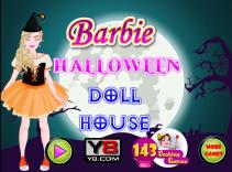 Barbie - Halloweenowy dom dla lalek