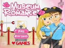 Zakochani strażnicy w muzeum