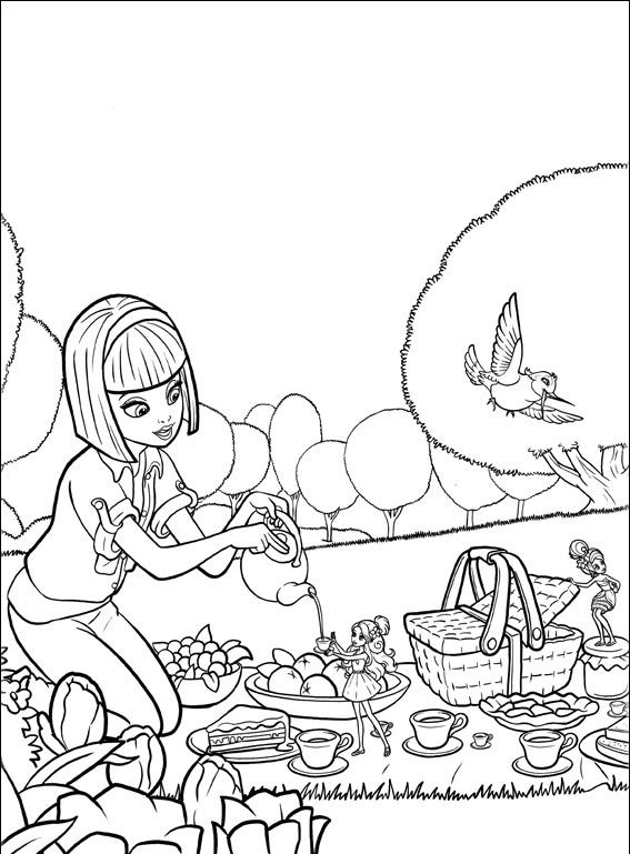 Barbie przedstawia Calineczkę #13