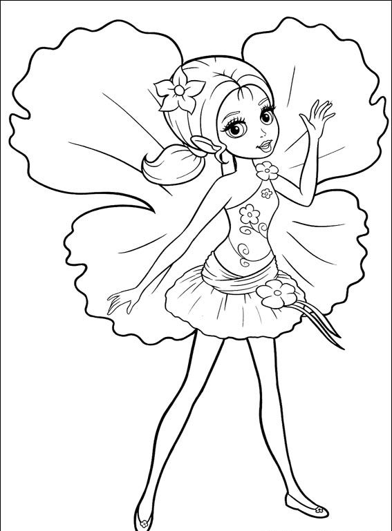 Barbie przedstawia Calineczkę #20