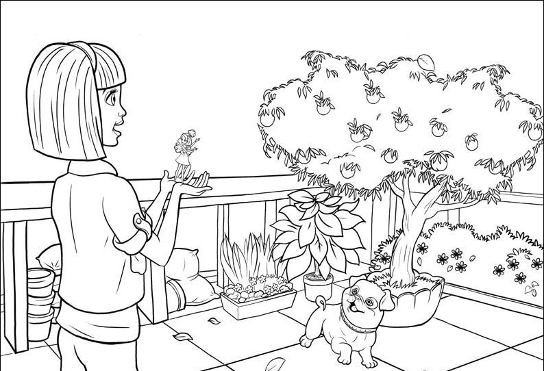 Barbie przedstawia Calineczkę #8